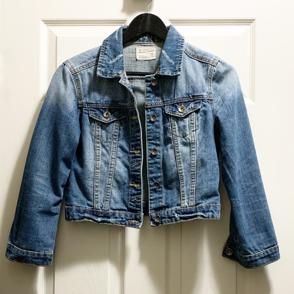 Cropped Jean Jacket